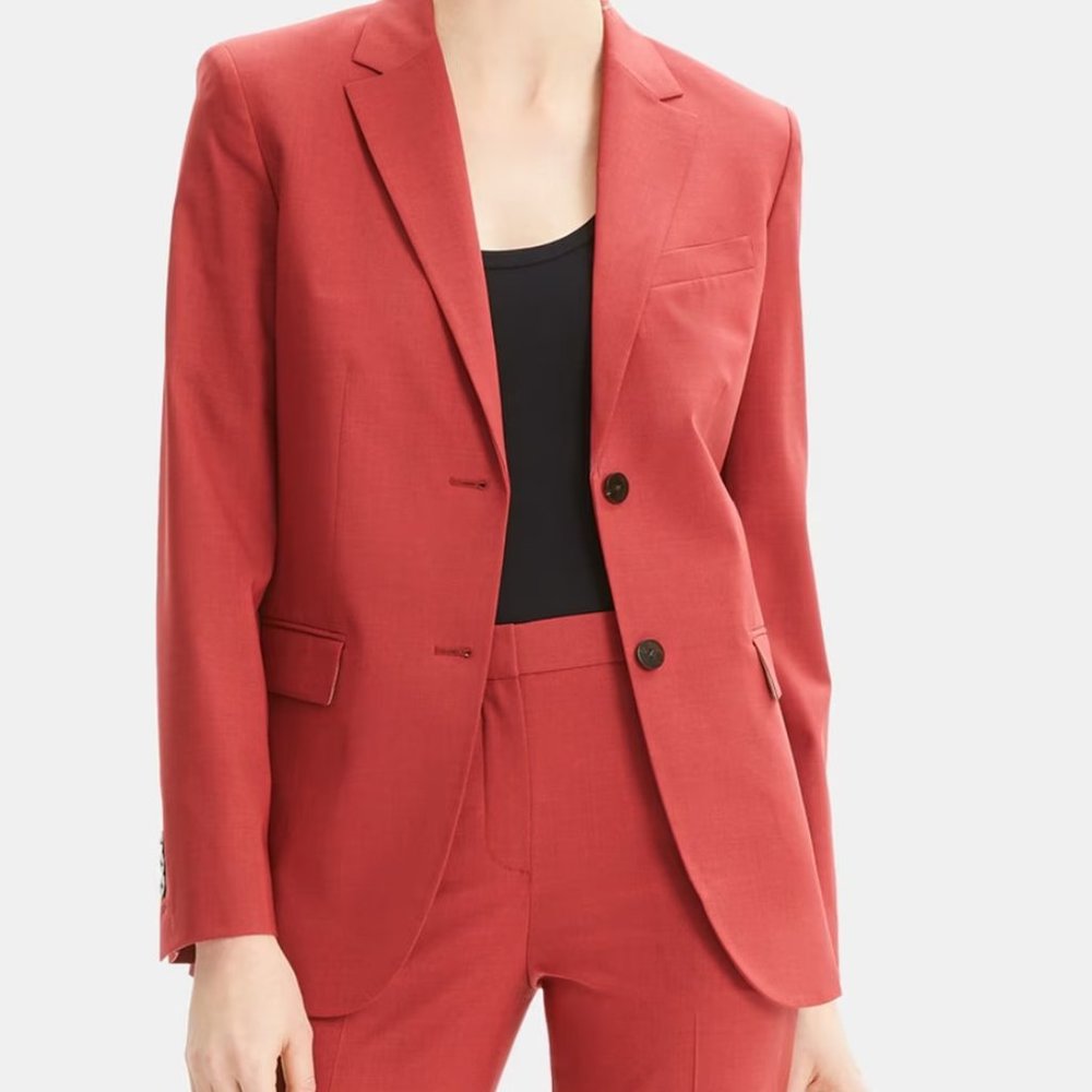 Theory Classic Blazer in Travel Wool